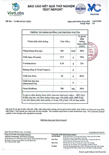 Ban test HLDD Hat Bi