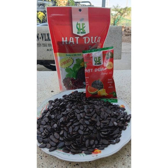 Hạt dưa rang củi túi zip 500g