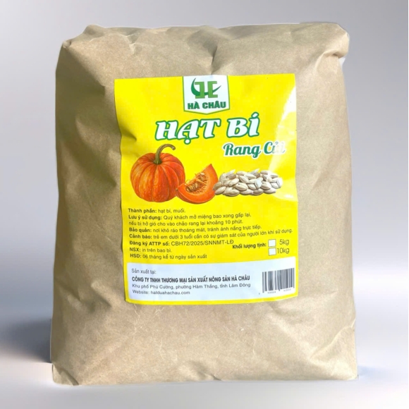 Hạt bí rang củi -đóng gói 5kg-10kg